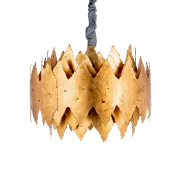 Люстра Mesic золотого цвета