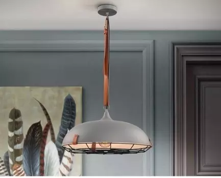 Люстра Nomade серого цвета