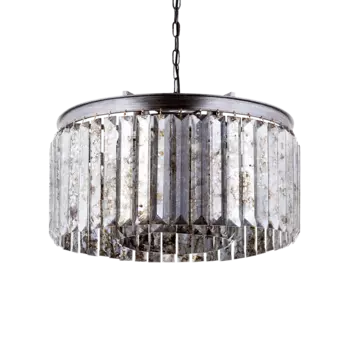 Люстра Odeon Prism со стеклянными подвесками