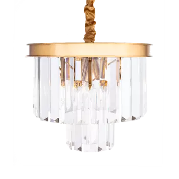 Люстра Odeon с хрустальными подвесками
