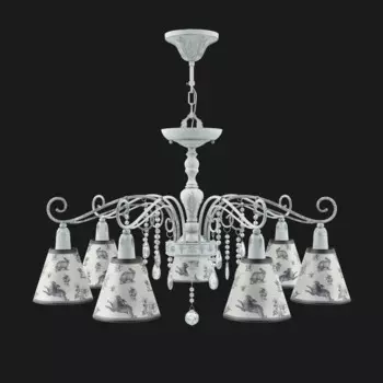 Люстра Provence с серыми плафонами
