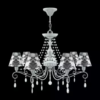 Люстра Provence с текстильными плафонами