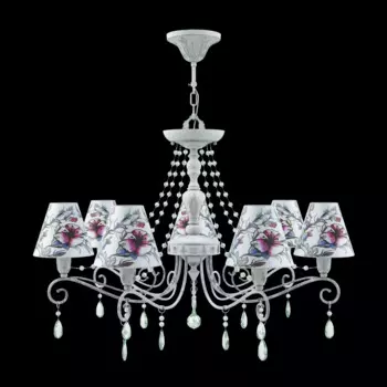 Люстра Provence с текстильными плафонами