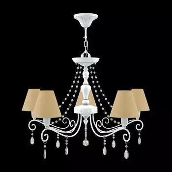 Люстра Provence с желтыми плафонами