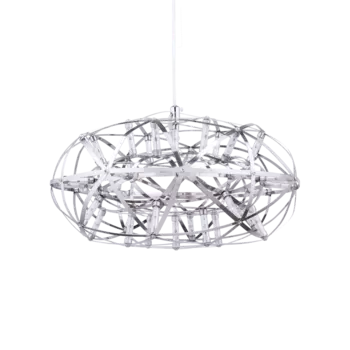 Люстра Raaimond Zafu серебристого цвета