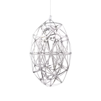 Люстра Raaimond Zafu серебристого цвета