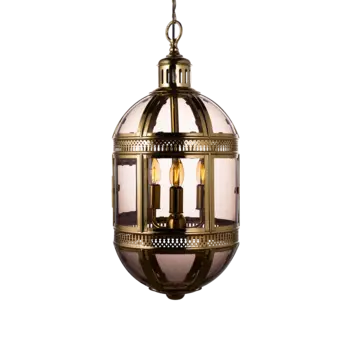 Люстра Residential Lerne золотого цвета