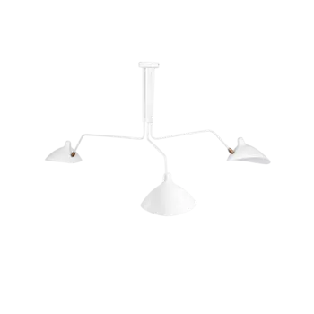 Люстра Sconce Mouille белого цвета