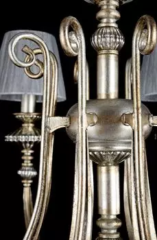 Люстра Serena с серыми плафонами