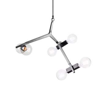 Люстра Sondage серебристого цвета