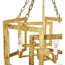 Люстра тобиас золотого цвета