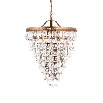 Люстра Tropfen с хрустальными подвесками