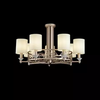 Люстра Vittoria с кремовыми плафонами