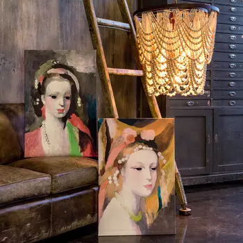 Люстра вандербилт из натурального дерева