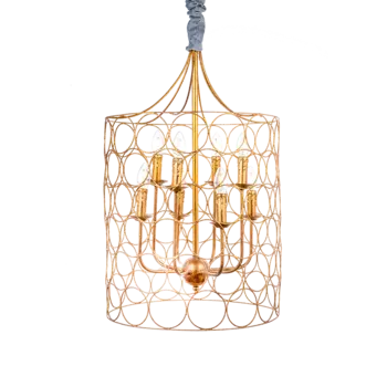 Люстра Wetly золотого цвета