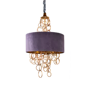 Люстра Windolf с золотыми подвесками