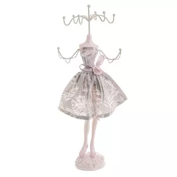 Манекен для украшений серо-розового цвета