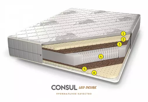 Матрас сапфир Premium 140x200 см