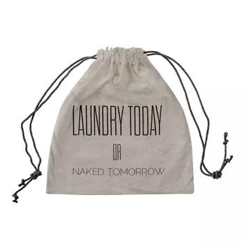Мешок для хранения Laundry Today серого цвета