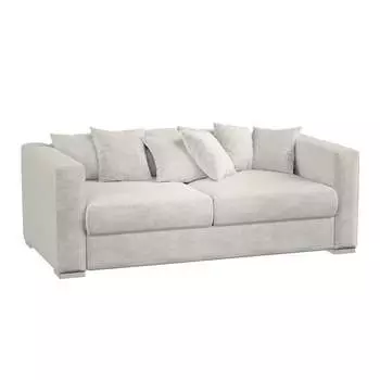 Модульный диван Lounge серого цвета