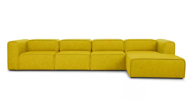 Модульный диван метрополис Xxl Yellow