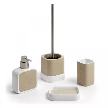 Мыльница Marwa бежевого цвета