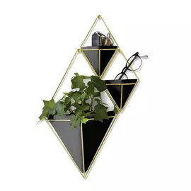 Набор из двух кашпо Trigg из металла и керамики