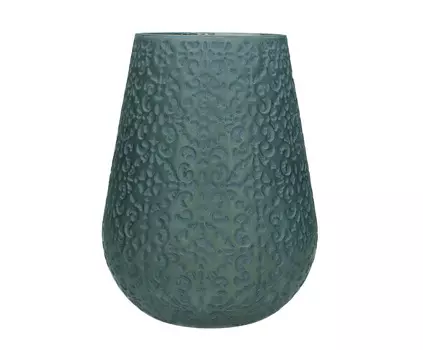 Набор из двух подсвечников зеленого цвета