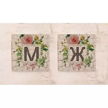 Набор табличек для туалета Vintage Roses