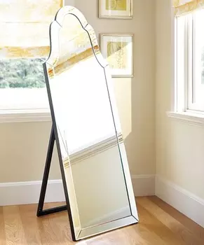 Напольное зеркало Aurora с основанием из мдф