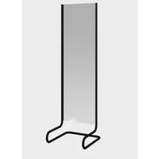 Напольное зеркало Bauhaus by Varya Schuka в раме из стали розового цвета