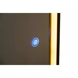 Напольное зеркало с тумбой и подсветкой