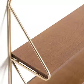 Настенная полка Catrina с металлическим основанием