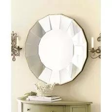 Настенное круглое зеркало моррис