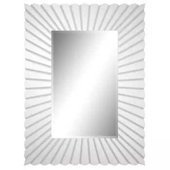 Настенное зеркало Albergo White