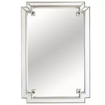 Настенное зеркало астрид силвер в граненой раме с зеркальным слоем