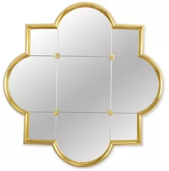 Настенное зеркало Era Gold в раме золотого цвета