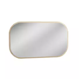 Настенное зеркало комода сканди жемчужно-белый