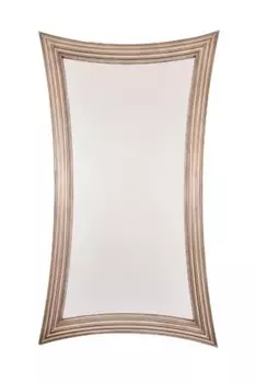 Настенное зеркало Large Bowed в раме из полиуретана