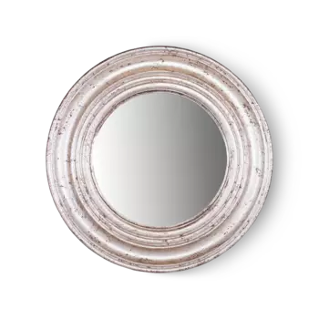 Настенное зеркало Liquica в раме цвета шампань