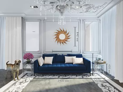 Настенное зеркало "Novara"