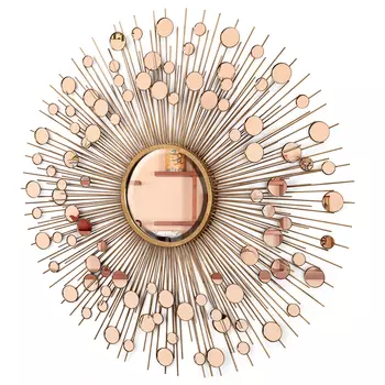 Настенное зеркало Nuts в виде солнца