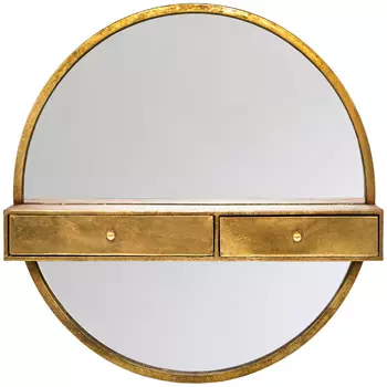 Настенное зеркало одиссея в металлической раме