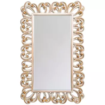 Настенное зеркало орлеан с эффектом старины