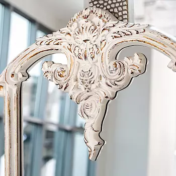 Настенное зеркало рамбла цвет слоновой кости