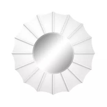 Настенное зеркало Severo в белой раме