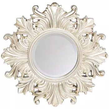 Настенное зеркало стерлинг цвета шампань