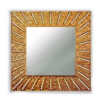 Настенное зеркало Sunshine Square Bronze