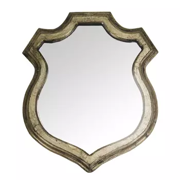 Настенное зеркало Tablero серого цвета