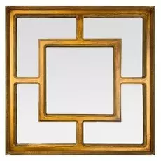 Настенное зеркало Verdier в раме цвета состаренного золота